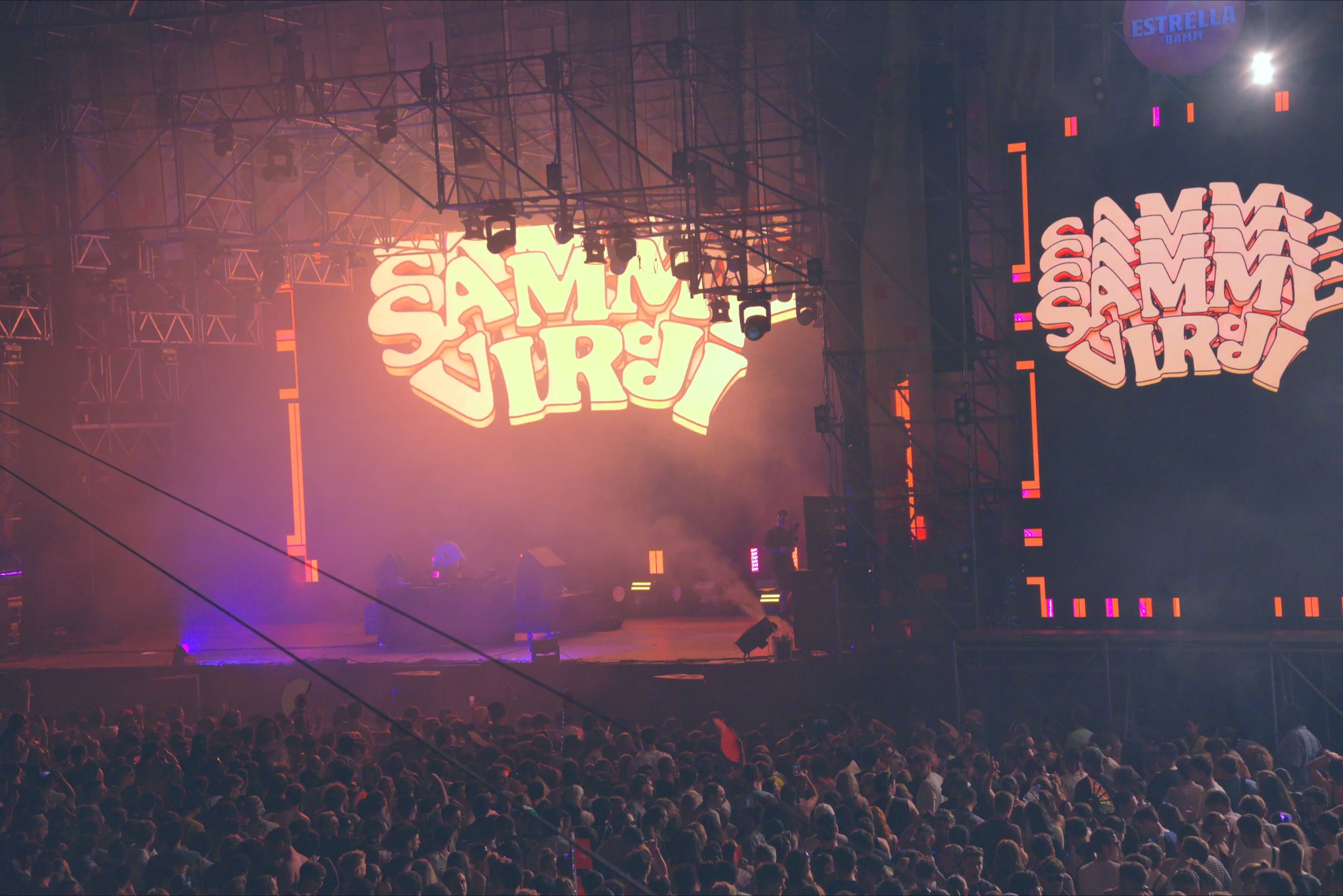Sammy Virji en set à SonarVillage — Sónar 2026, Barcelone