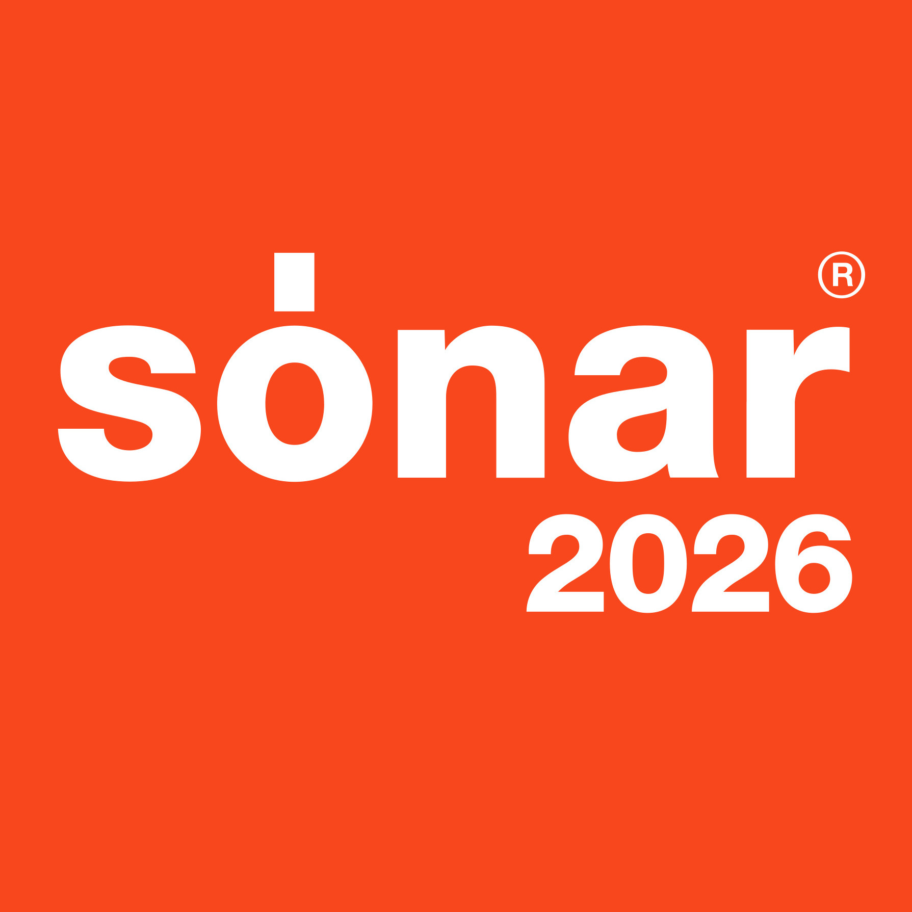Sónar 2026 — Barcelona